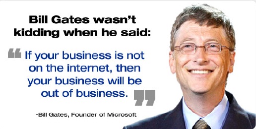 Bill Gates nói về bán hàng online