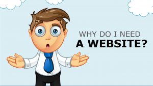 tại sau lại cần website