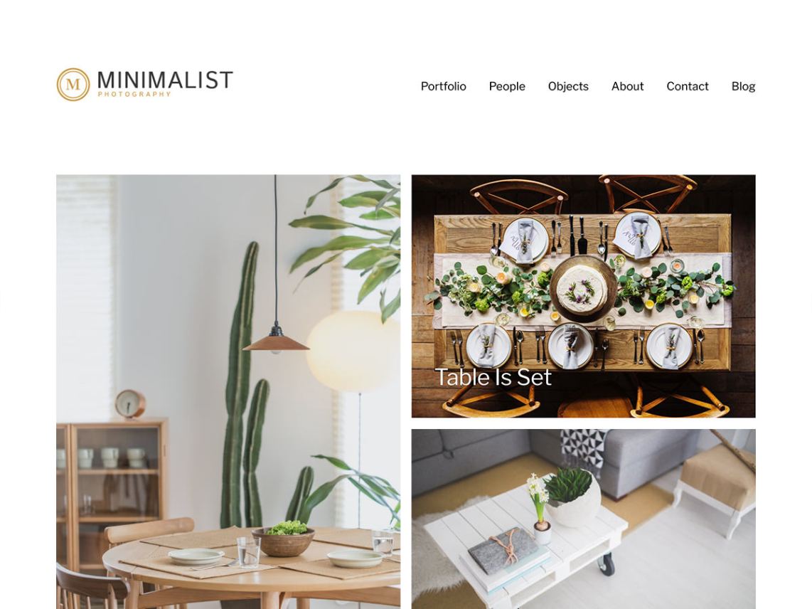 Minimalist Portfolio Theme Miễn phí Tải về