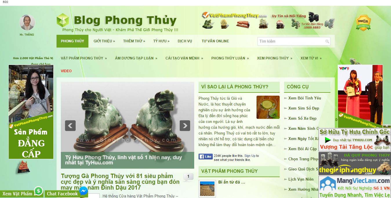 Blog phong thủy