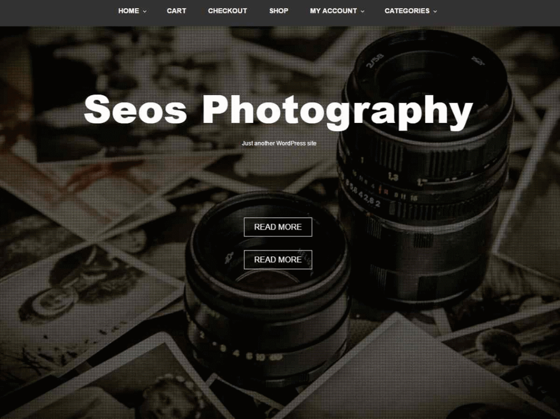 Seos Photography Theme Miễn phí Tải về
