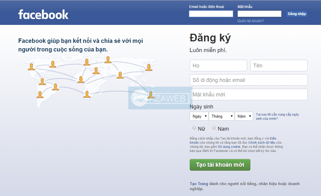 Mạng xã hội lớn nhất thế giới - Facebook