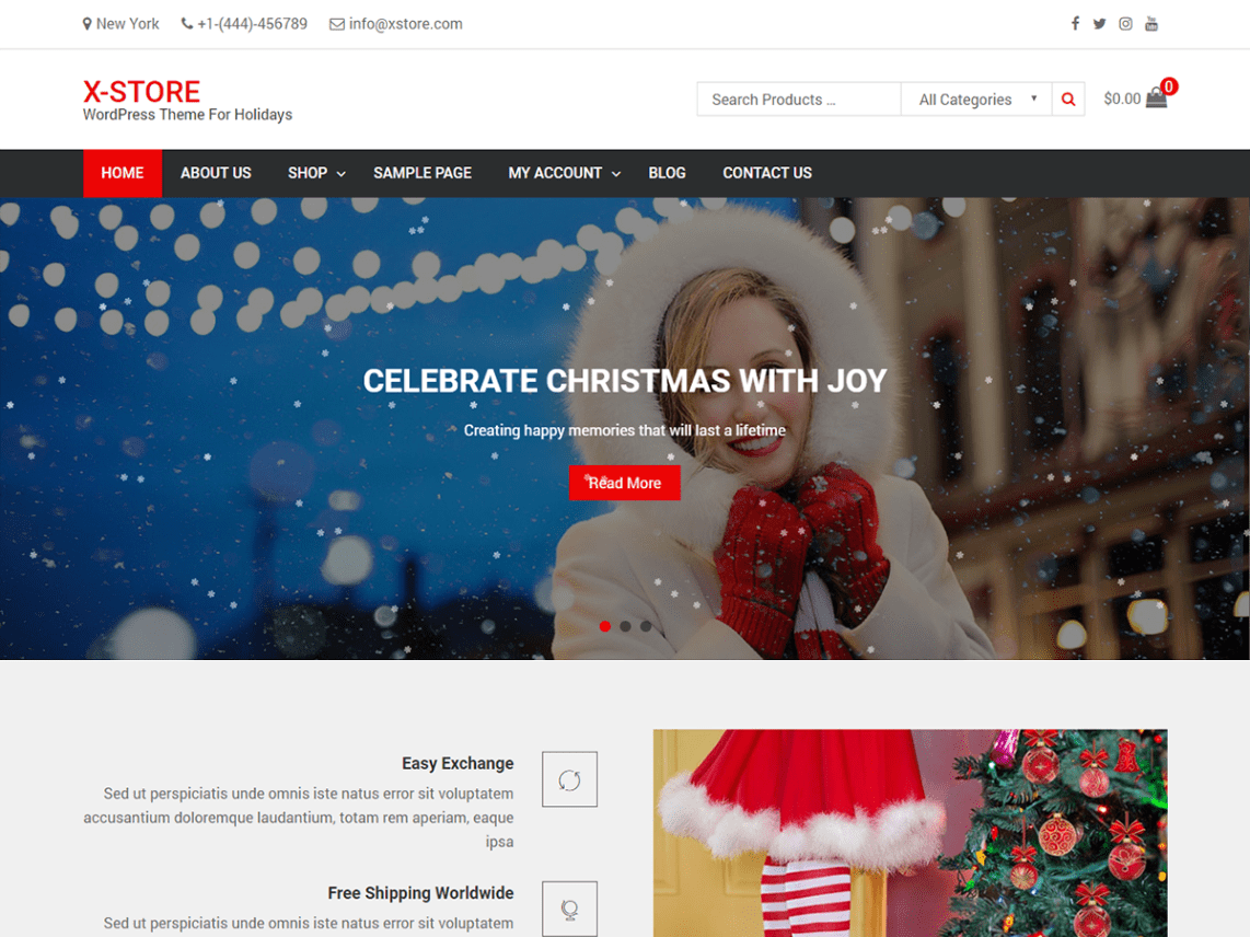 x-Store Theme Miễn phí Tải về